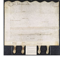 The Deed relating to Shakespeares property in Blackfriars