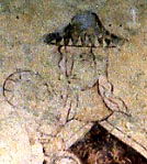 St. Christophers hat at Stoke Dry (9KB)